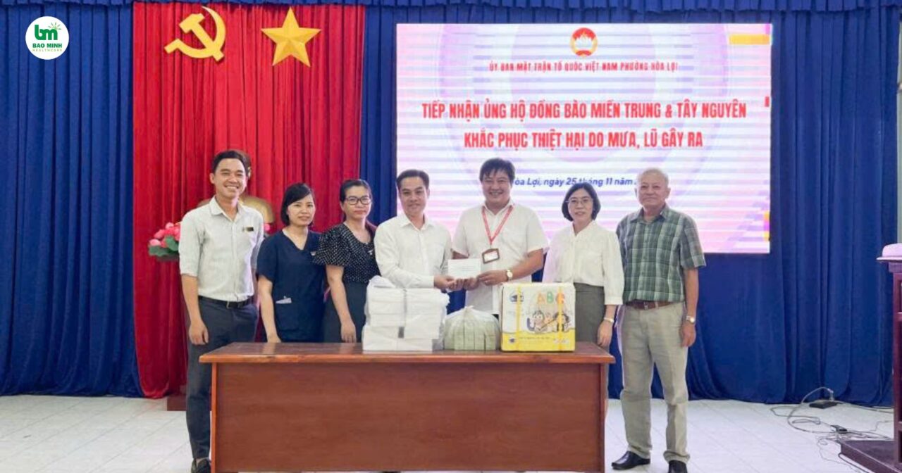 bảo minh hướng về đồng bào lũ lụt miền trung